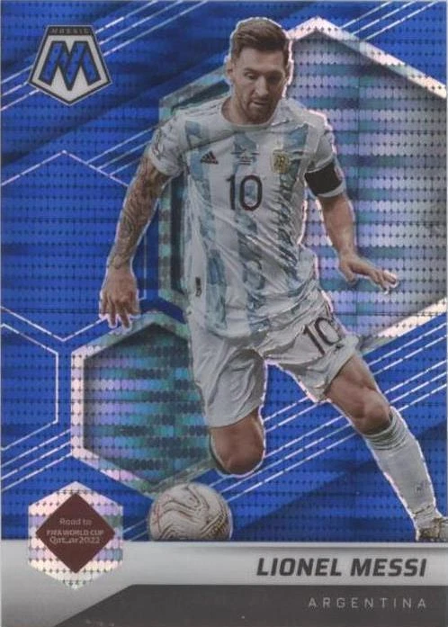 2021-22 Panini Mosaic FIFA Road to World Cup Lionel Messi #10 for