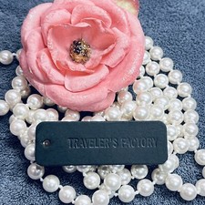 Traveler's Factory Traveler's Company Traveler's Notebook Black Leather Tag