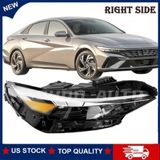 For Hyundai Elantra 2024-2026 Right LED Headlight Headlamps Assembly 92102-AA740