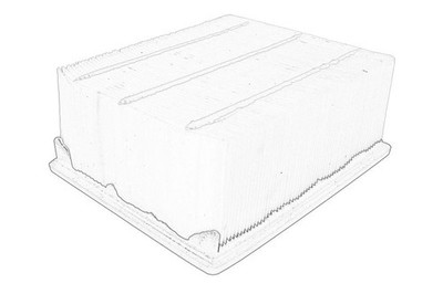 Für OE CHRYSLER 68517554AA Air filter 68517554AA Air filter fits: DODGE RAM 250