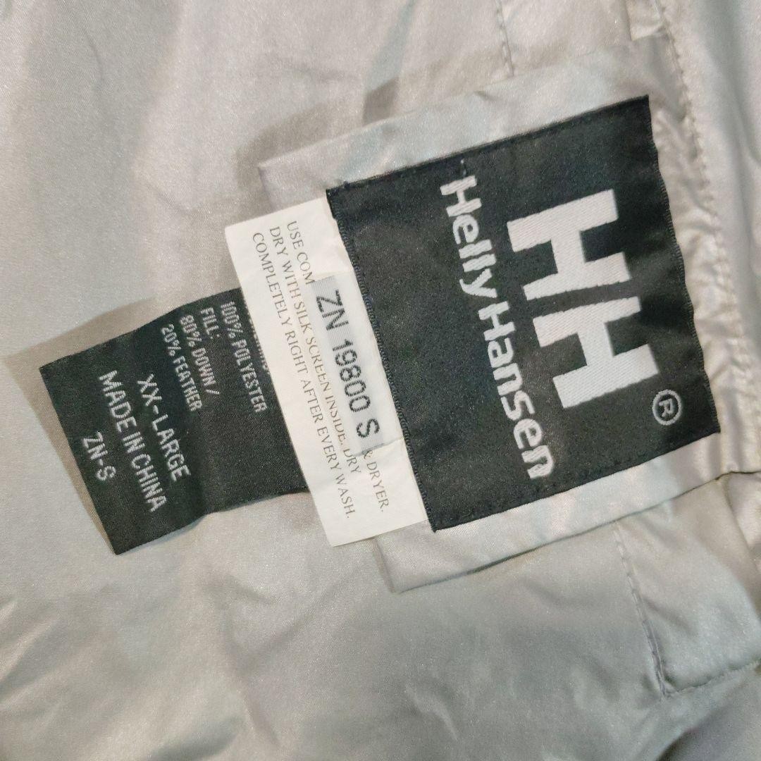 Helly Hansen 90s Reversible Down Jacket Black Sil… - image 6