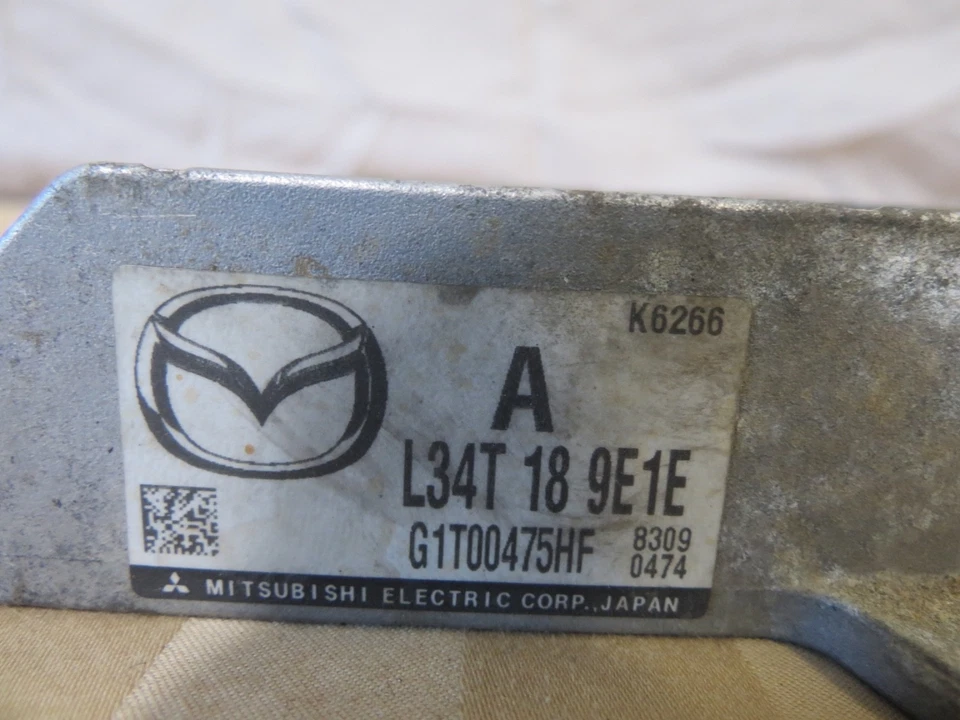 07 08 09 Mazda 3 2.3L Transmission Control TCU TCM Module L34T189E1E G1T00475HF - Image 2 of 4