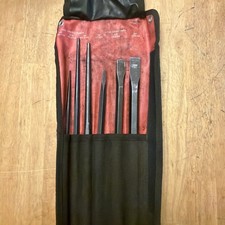 Matco Tools 6 Pc Extra Long Punch And Chisel Set, Part# SLCDP6KA Used USA Made