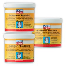 3x Handschutz LIQUI MOLY 3334 Unsichtbarer Handschutz Werkstatt Anti Fett &Ouml;l Ru&szlig;