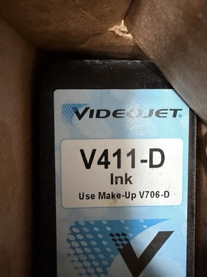 Videojet V411-D INK Continuous Printer V706 Expired 28 OCT 2026.