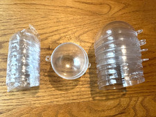 DIY Bath Bomb Materials - large, medium, and small ball molds