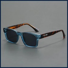 Men Advanced Ultra Light Square Sunglasses UV400 Anti Mist Trendy Driving Shades