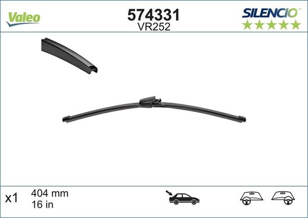 Scheibenwischer Hinten FüR Skoda Octavia II Combi Fabia VW 03-15 A3397008009-image