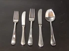 VINTAGE 1986 SILVERWARE SAMBONET SERVICE CUTLERY ALPACA SILVER STAINLESS BLADES