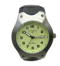 Coleman Watch Wristwatch Date 30M Water Resistant 40-354