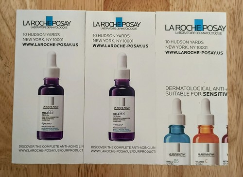 La Roche-Posay 5 $ Rabatt Gutscheine plus 3 Proben