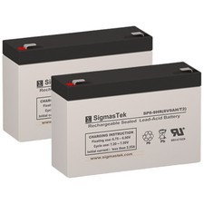 Battery Pack for CyberPower OR700LCDRM1U - 6V Sealed, Rechargeable by SigmasTek