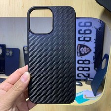 Magnetic For iPhone 15 14 13 Pro Max Mag Safe Cover Carbon Fiber Case Genuine