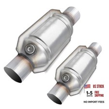 3 Inch Universal Catalytic Converter 3 Inch Inletoutlet2 Pack 2pcs 3-inch