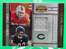Camiseta deportiva Gridiron Gear Player Timeline RC 2007 Greg Olsen 150/250 PT-13