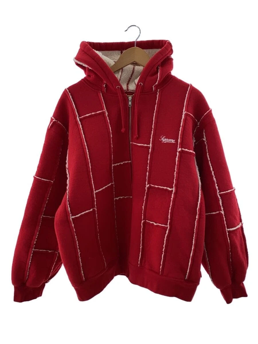 Sweat à capuche zippé Supreme rouge L occasion