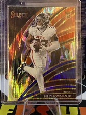 2025 Panini Select - Club Level Billy Bowman Jr. Red & Black Shock Prizm RC #248