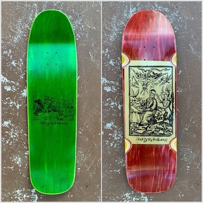 9.25   Shred Skateboards deck + mobgrip griptape