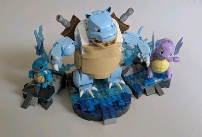 Mega Construx Pokémon Schiggy Evolutions-Set HDH93 | Größtenteils komplett