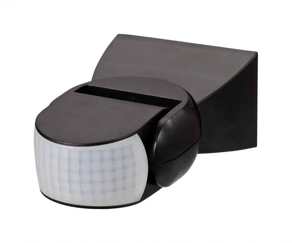 Motion Sensors And PIR Black Dion Sensor IP65 12m Max Zink ZN-33579-BLK