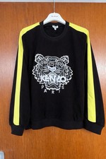 Original KENZO Sweatshirt / Pullover Damen mit gesticktem Tigerkopf-  Gr. L