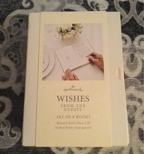 Hallmark Wedding Day Guest Signature Book Set Of 8 Books New In Box