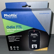 Phottix ODIN TTL FLASH TRIGGER RECEIVER For Nikon DSLR Camera
