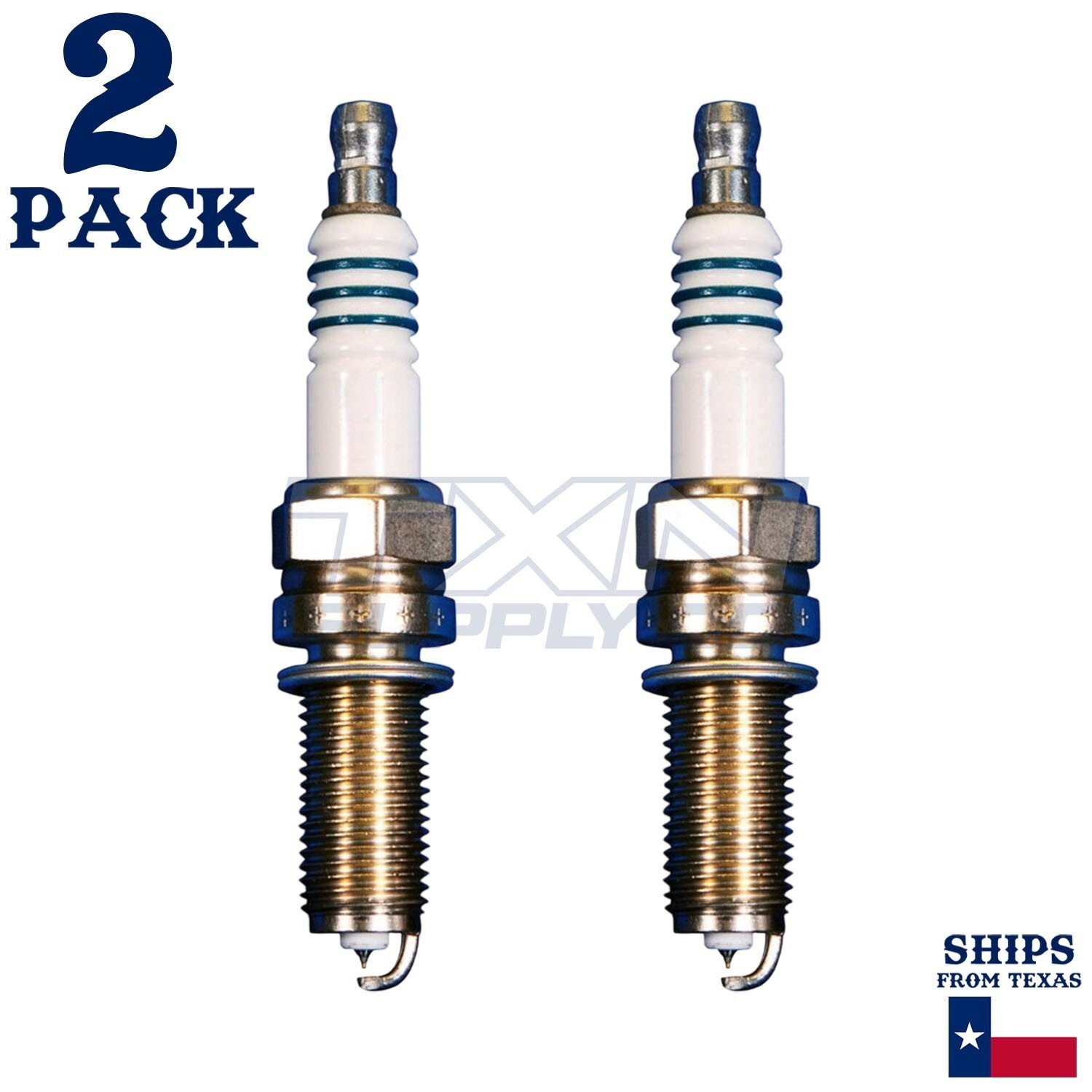 2 Pack Denso 5353 Iridium Power Spark Plugs IXUH22