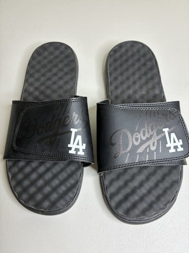 Los Angeles Dodgers ISlide Sandals Black Men’s 10