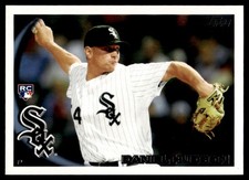 2010 Topps Daniel Hudson Rookie Chicago White Sox #259