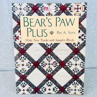 Bear's Paw Plus Pat A. Syta 2002 Quilting Sampler Blocks Martingale & Co.