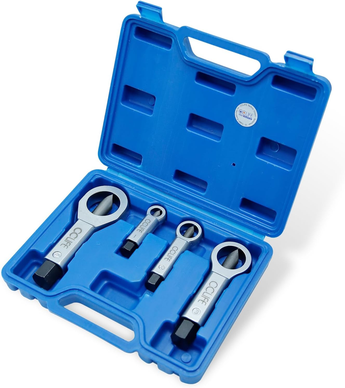 Set 4 Spaccadadi Meccanici 9-27mm: Addio Bulloni Arrugginiti per Sempre