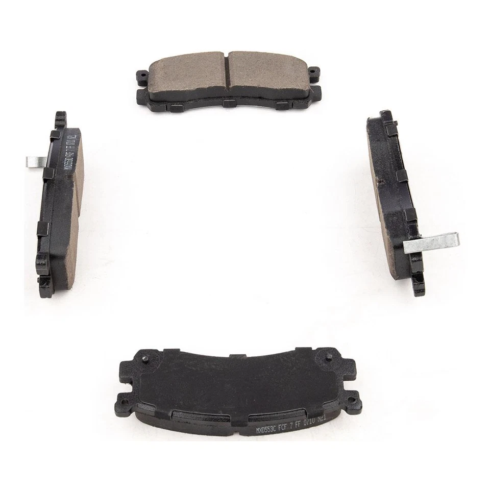 Kit de pastillas de cerámica de freno de rotores de freno traseros originales para Mazda 929 1992-1995 Foto 4 de 4