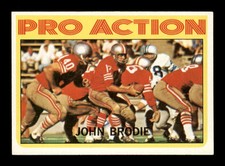 1972 Topps #124 John Brodie IA EXMT+ X2620134