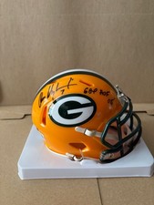 Packers Signed Mini Helmet Don Majkowski GBP HOF 05 Inscription Beckett BAS