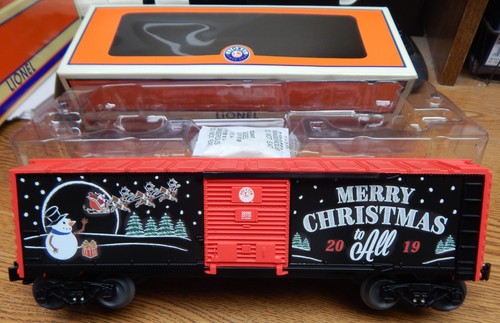 LIONEL 1928490 2019 NAVIDAD CAJA COCHE NUEVO EN CAJA O CALIBRE LQQK | Zustand: New
