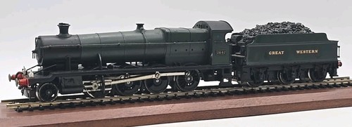 LOTE DE VAPOR HORNBY OO GAUGE 2842 GREAT WESTERN GREEN 2-8-0 W CARBÓN REAL FUNCIONANDO | Zustand: Used