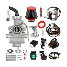 PZ20 Carburetor Kit and Complete Wiring Harness Compatible with Tao... Fast Ship