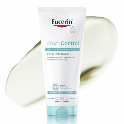 Eucerin Atocontrol Balsam 200ml, beruhigend und 200g (1er Pack), weiß 