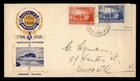 DR WHO 1938 AUSTRALIA FDC 150TH ANIV COMBO R49899
