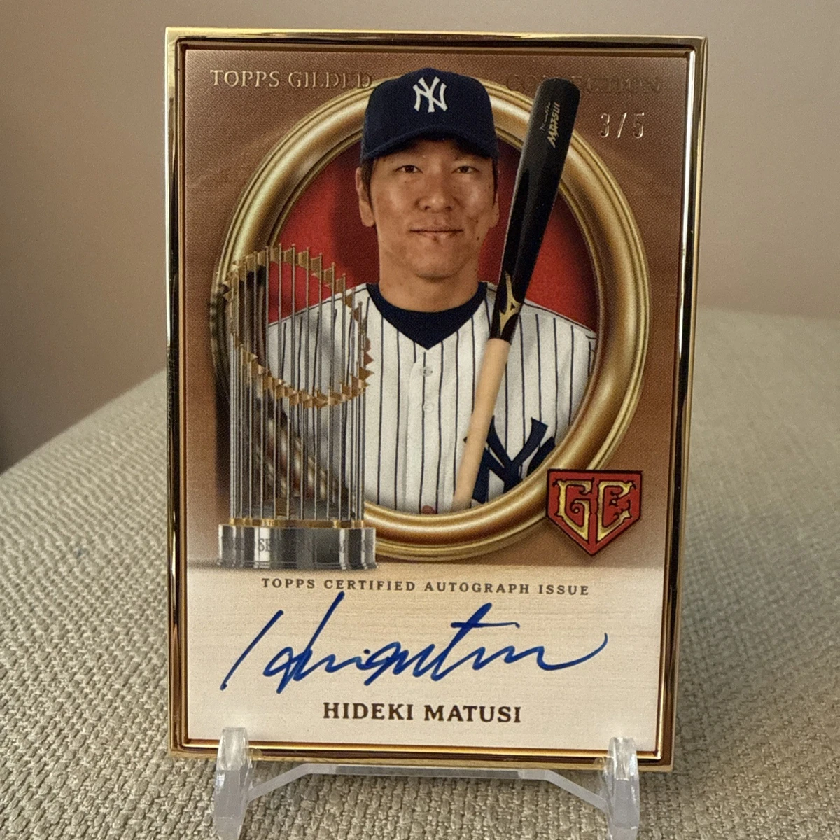 Topps Hideki Matsui Baseball Serial Numbered Sports Trading Cards