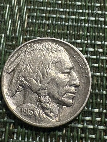 1913 P Buffalo Head Nickel Fine++ Nicer Low Mintage Nice Coin