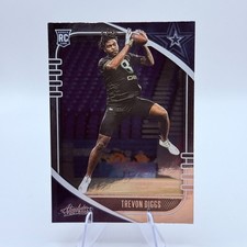Trevon Diggs 2020 Panini Absolute #193 Rookie Dallas Cowboys Card NFL Football . rookie card picture