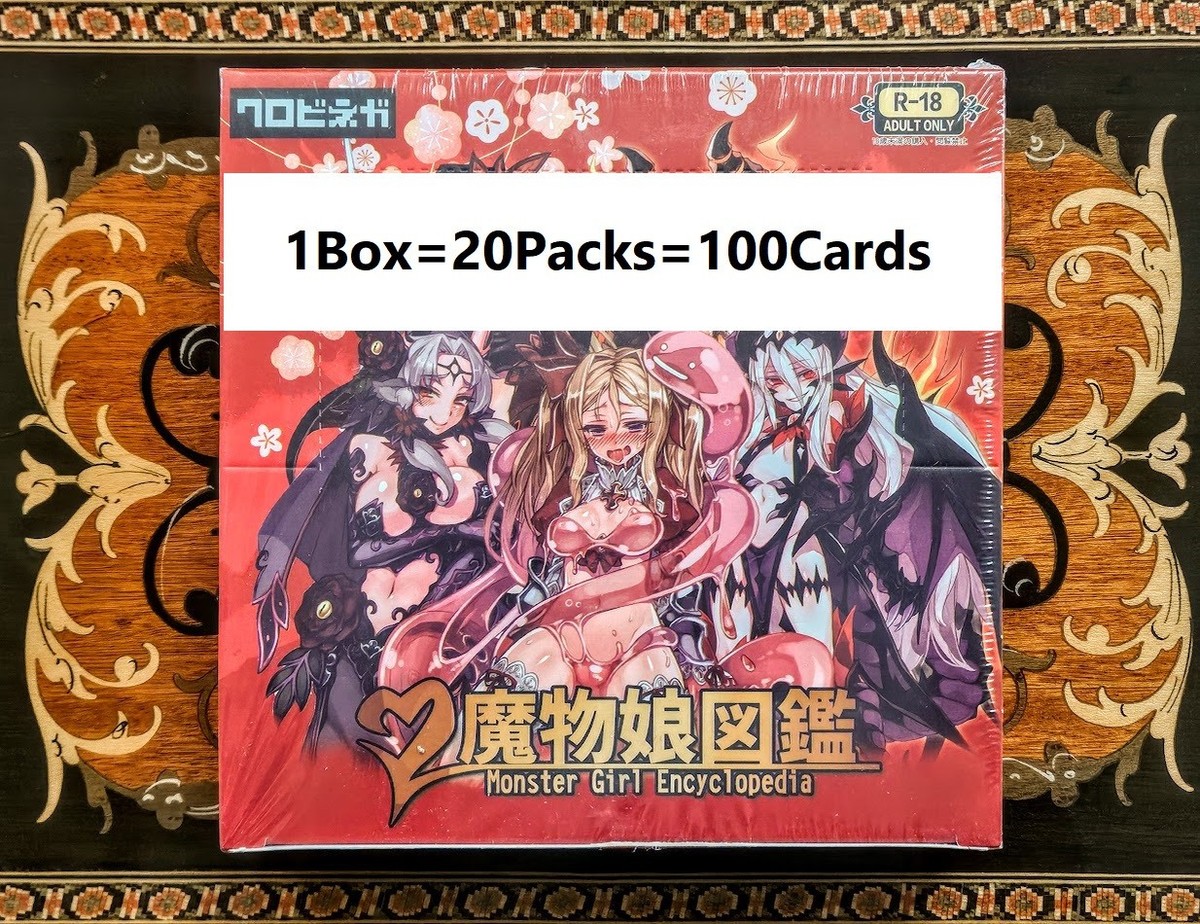 Monster Girl Encyclopedia Spicy Booster Box 20 Pk Trading Card