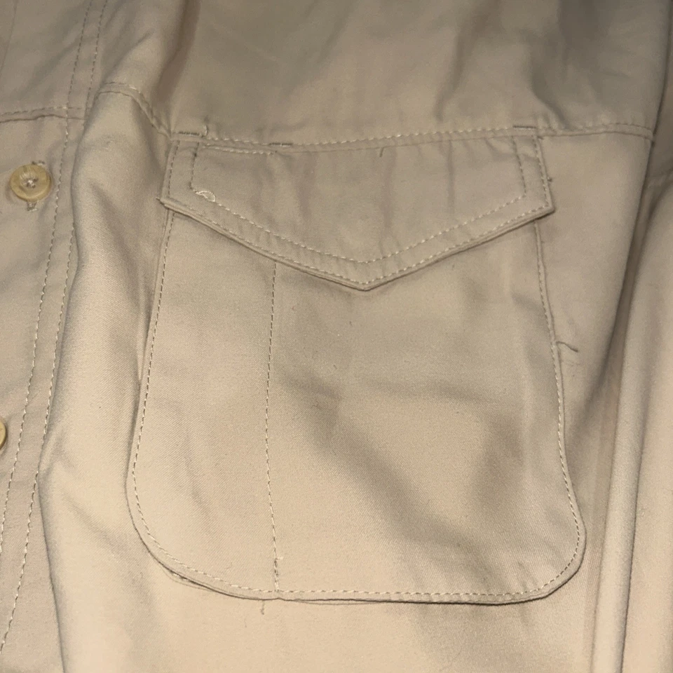 New with Tags Vented Microfiber Poly Boy Scout BSA UNIFORM SHIRT Men’s Adult 4XL - Image 3 of 4