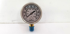 MARSH J7672P LIQUID FILLED GAUGE, 1/4"NPT, 0-1000 PSI, 0-7000 kPA, NNB