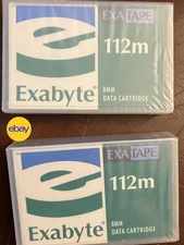 Exabyte 8mm Data Cartridge - EXATAPE - 180093-A02 - 112M - 2 units - New*