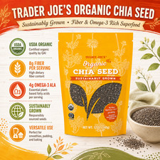 Trader Joe's Organic Chia Seed 12 oz