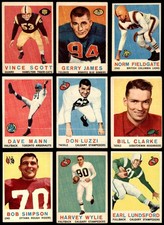 1959 Topps CFL Near Complete Set 2.5 - GD+ 6521344 (34 / 88 cards)