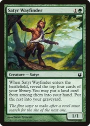 Satyr Wayfinder 136 Born of the Gods MTG